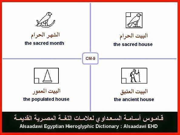 25 - مختارات من الكلمات الواسعة الإستخدام في اللغة المصرية القديمة