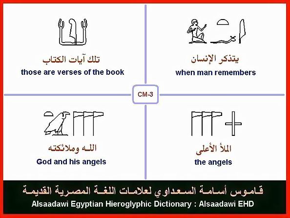 25 - مختارات من الكلمات الواسعة الإستخدام في اللغة المصرية القديمة