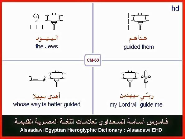 25 - مختارات من الكلمات الواسعة الإستخدام في اللغة المصرية القديمة